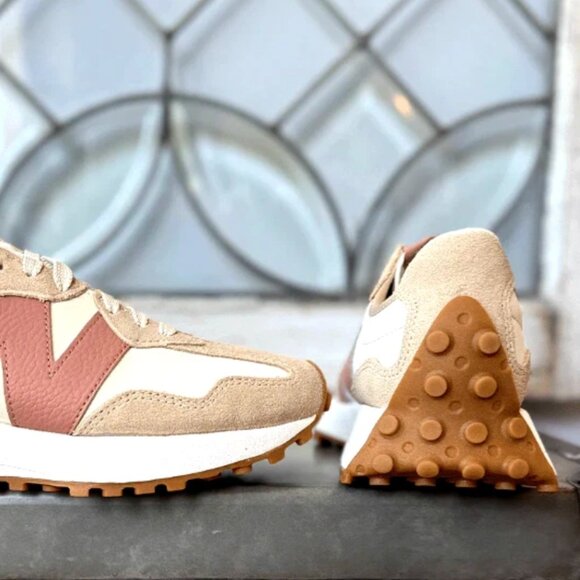 New Balance 327 ~2025~ Women's Casual Sneakers Shoes Bone Blush ~ size 7.5~ - Picture 8 of 14